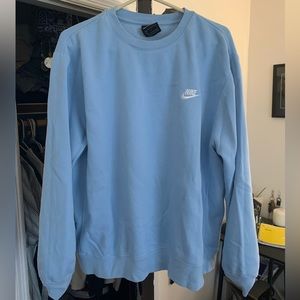 Light blue nike crew neck